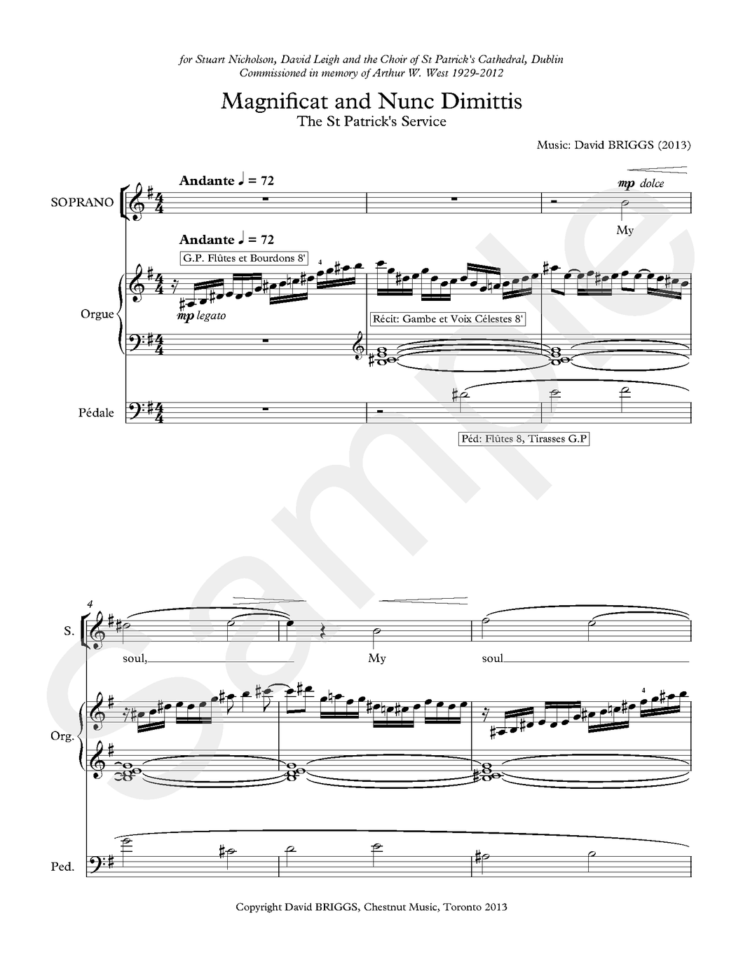 Magnificat and Nunc Dimittis The St Patrick's Service