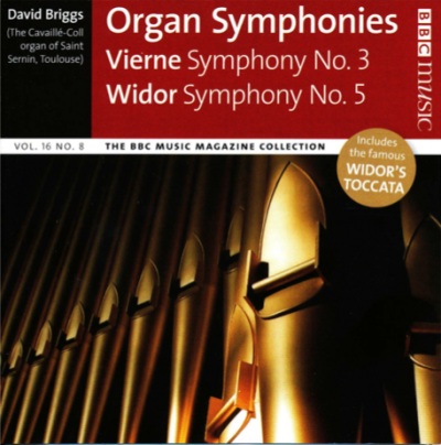 Organ Symphonies Vierne Symphony No3 Widor Symphony No5