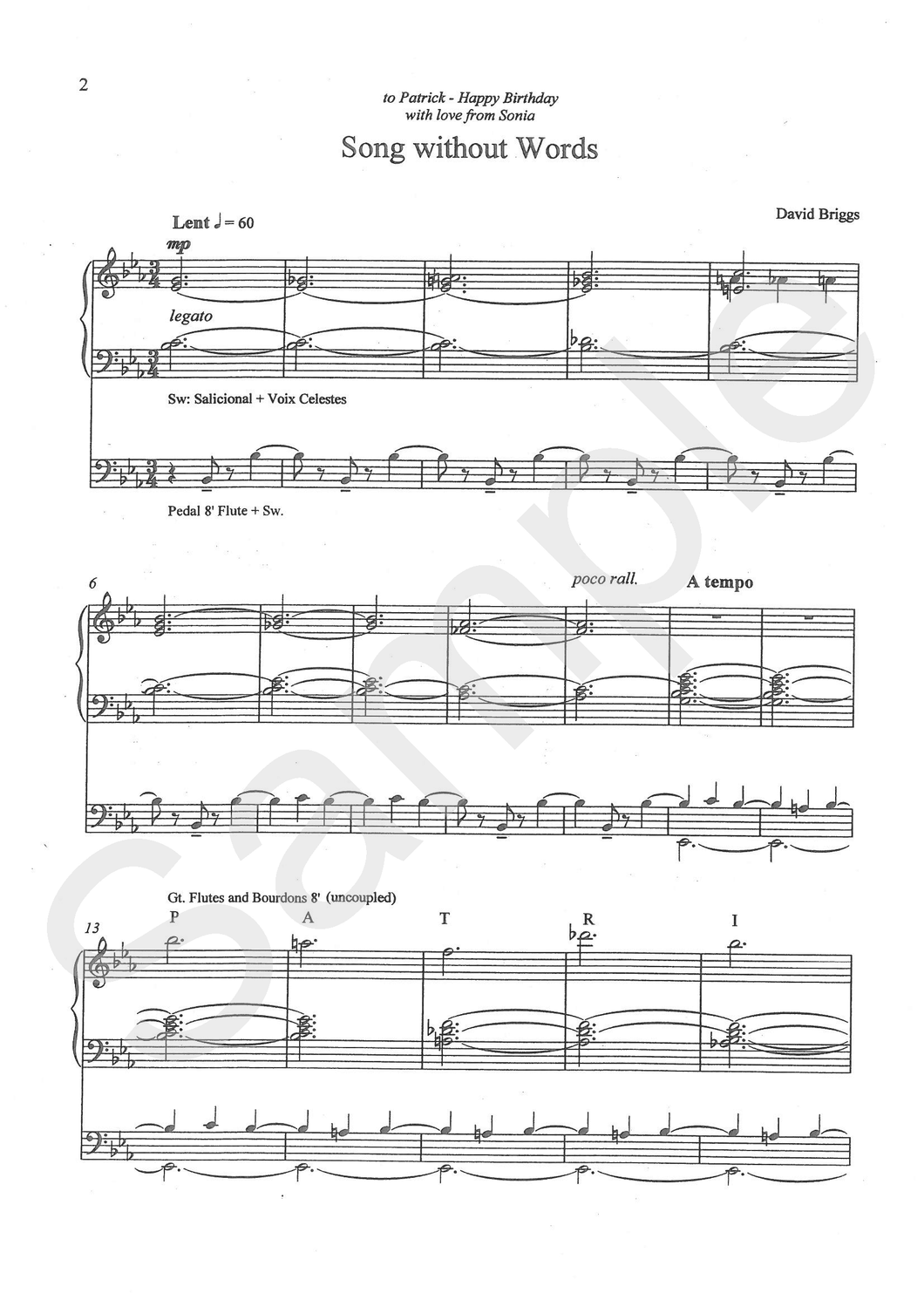 Song without Words